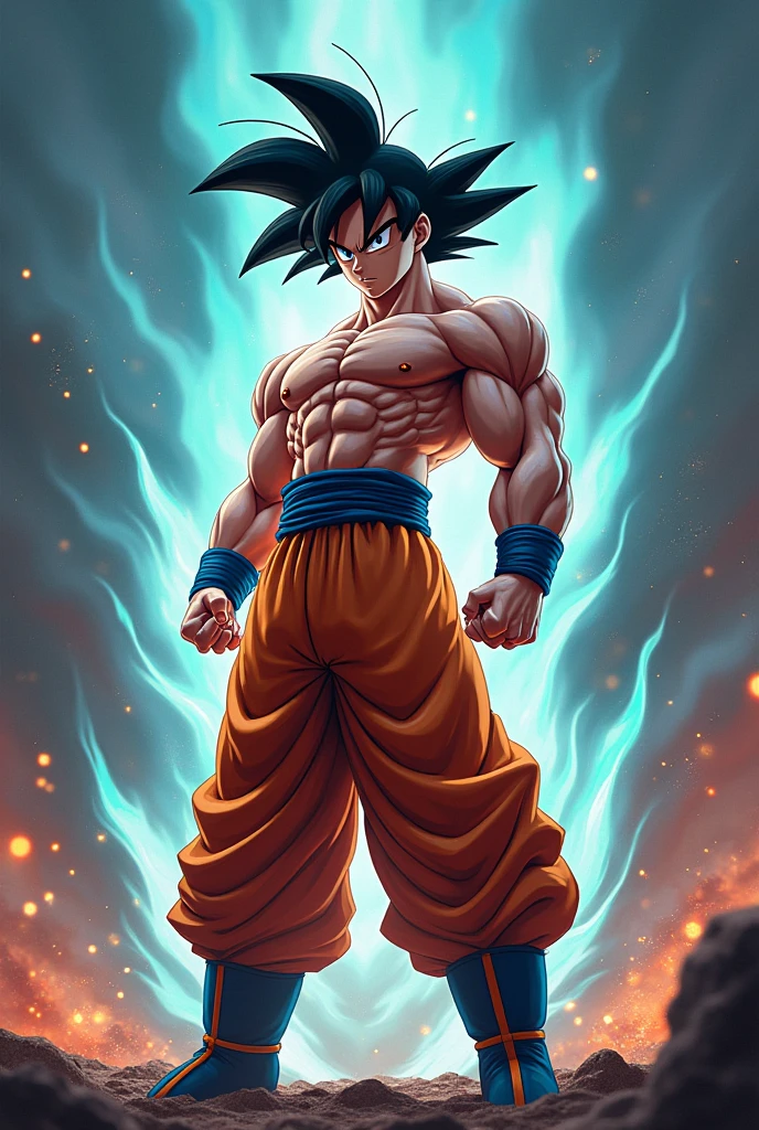 naked goku 