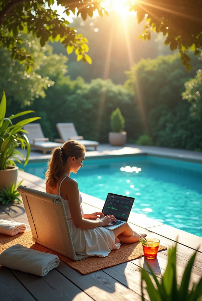 The right mix of sunshine, pool and data analysis is the recipe for a memorable weekend.
