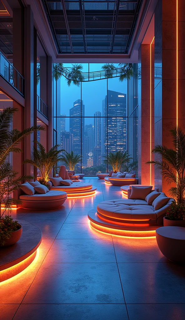 Créez une boîte de nuit futuriste et immersive en 3D. L’environnement doit être à la fois élégant et envoûtant, avec des éléments de design moderne et une ambiance chaleureuse.
Incluez les éléments clés suivants :
Une grande piste de danse centrale avec un éclairage dynamique et des effets visuels époustouflants (lumières au sol, jeux de lumière, écrans géants, etc.)
Des zones VIP privées avec des canapés confortables et une vue imprenable sur la piste de danse
Un bar design avec un comptoir lumineux et une large sélection de boissons tendance
Des zones lounge cosy avec une ambiance feutrée et une décoration luxueuse (matériaux nobles, plantes, œuvres d’art, etc.)
Des accents architecturaux modernes et épurés (lignes géométriques, matériaux comme le verre, l’acier et le béton)
Une circulation fluide permettant aux clients de se déplacer aisément entre les différents espaces
L’objectif est de créer une expérience immersive et mémorable qui attire une clientèle branchée et sophistiquée. N’hésitez pas à faire preuve de créativité pour proposer un concept unique et attrayant.