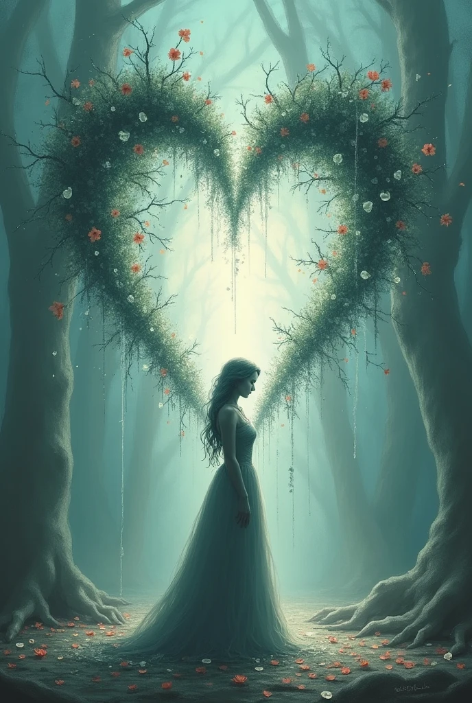 Fanart once upon a time there was a broken heart
