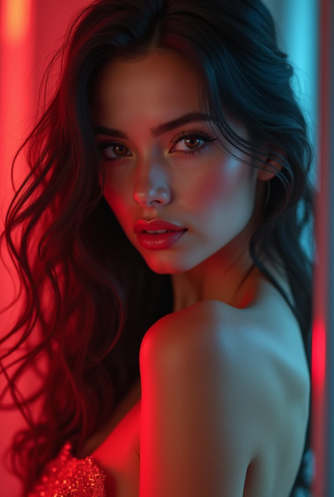 beautiful detailed eyes, beautiful detailed lips, extremely detailed eyes and face, longeyelashes, 1girl, perfect body, see through clothes, sensual, hot, sexy, photorealistic, detailed painting, vibrant colors, dramatic lighting, elegant, graceful, alluring, captivating, mesmerizing, seductive, enchanting, stunning, breathtaking, (best quality,4k,8k,highres,masterpiece:1.2),ultra-detailed,(realistic,photorealistic,photo-realistic:1.37)