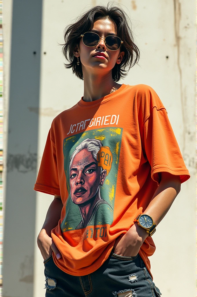 Oversized t-shirt design