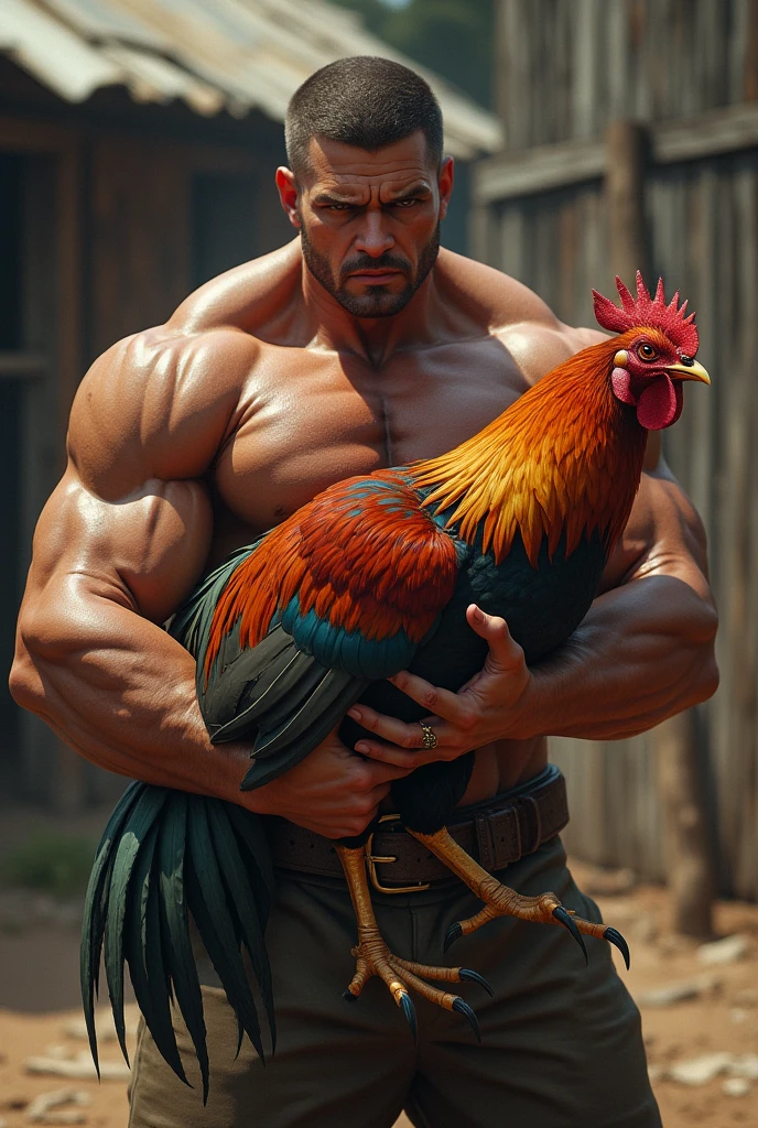 Big cock being held