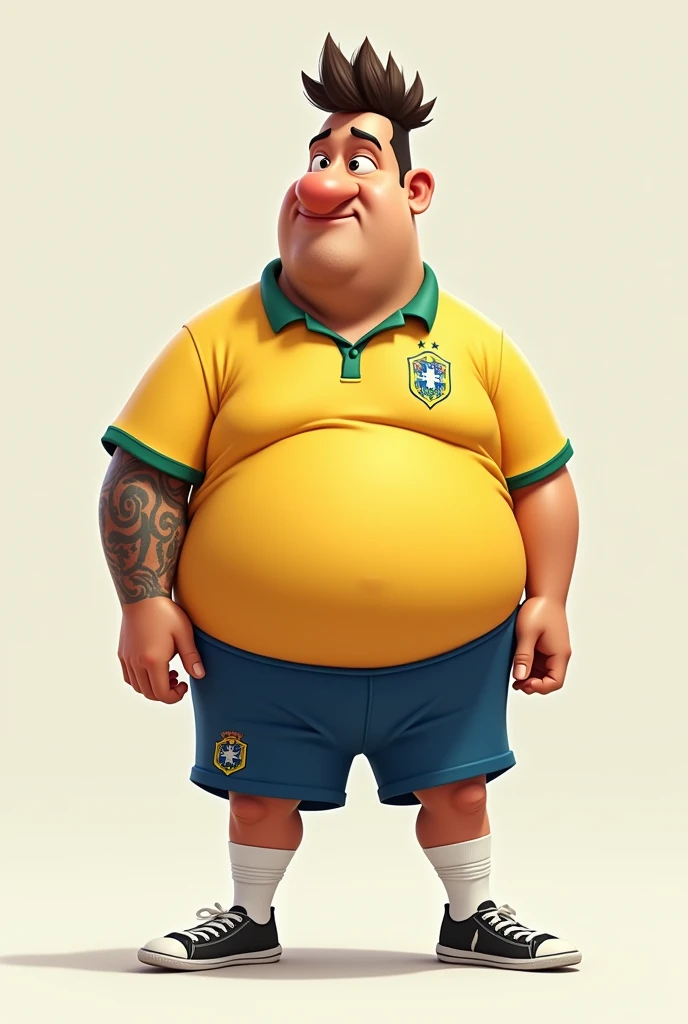 create a fat neymar



