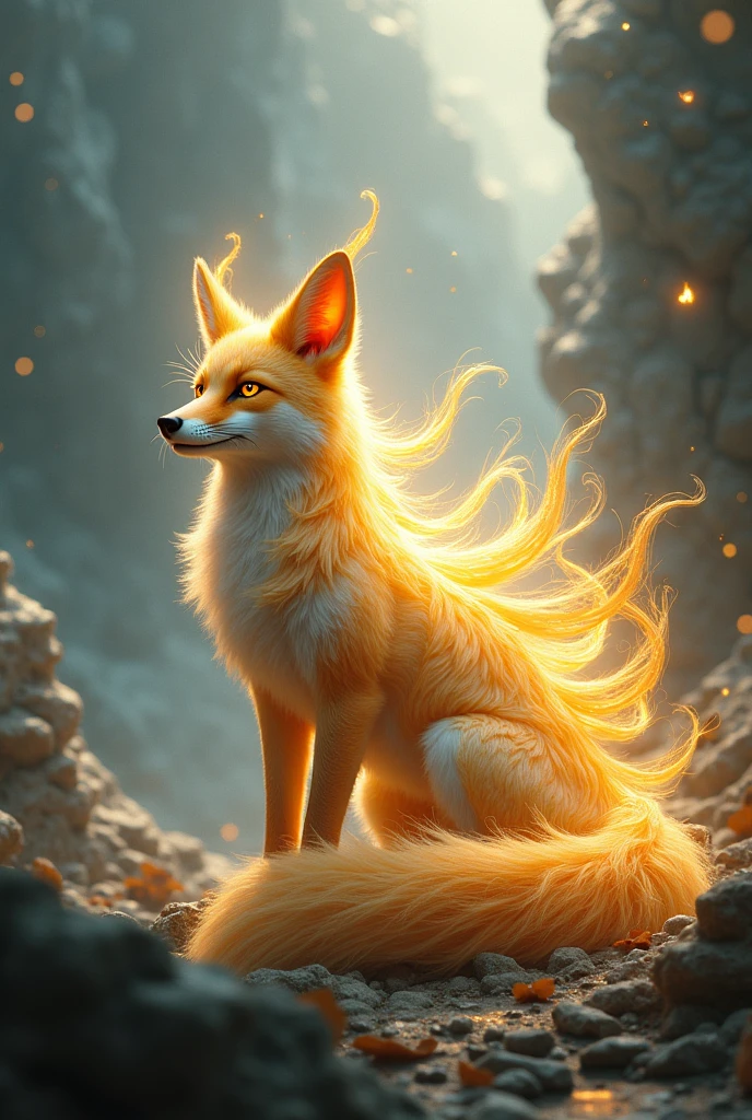 Make a nine-tailed fox