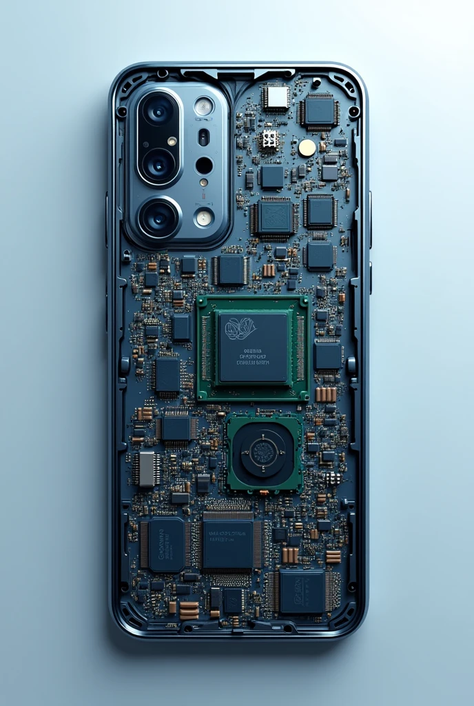 Interior of a tecno camon 20 phone