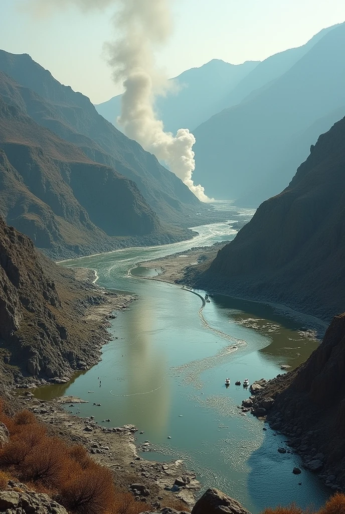 River pollution from mining