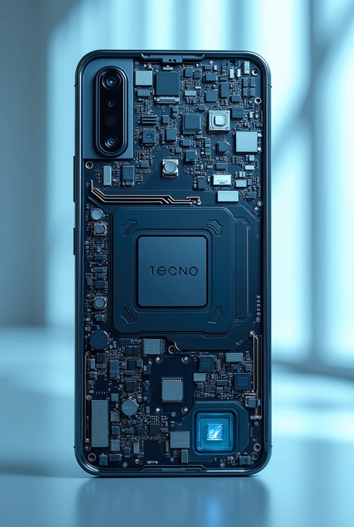 Interior of a tecno camon 20 plus phone brighter