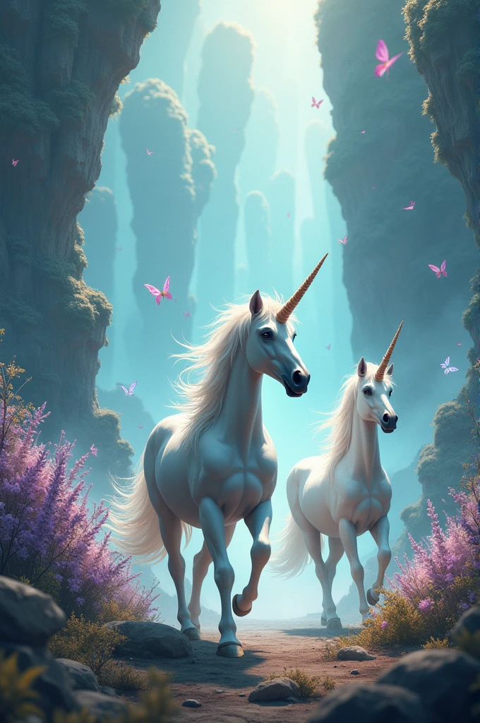 Unicorns in a magical world
