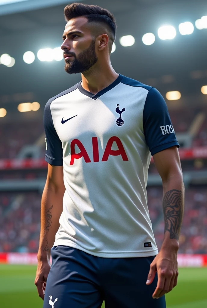 Tottenham 24/25 home kit but with google sponsor
Without logo in the middle just google sponsor 
