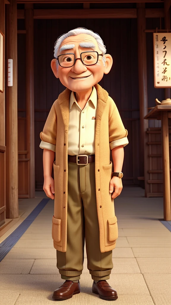 grandfather。Fukui travel industry Legend Warmly