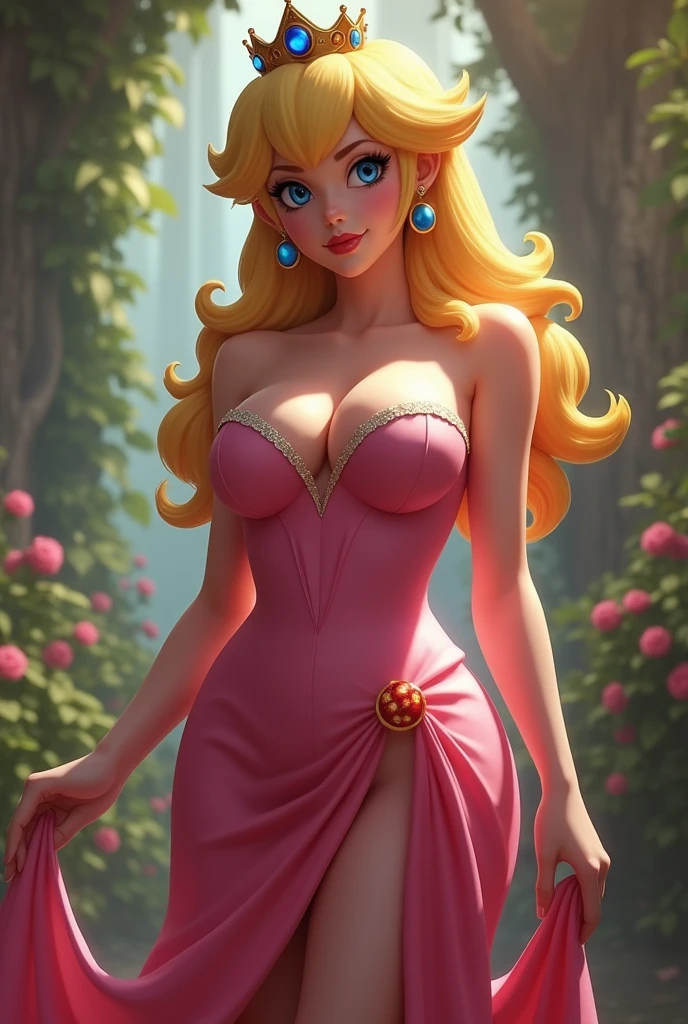 Princess Peach big ass and busty