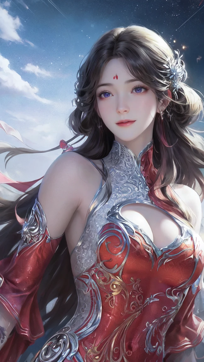 A masterpiece, top quality, best quality, official art, beautiful and aesthetic:1.2, 1girl:1.3, extremely detailed, fractal art:1.3, colorful, highest detailed