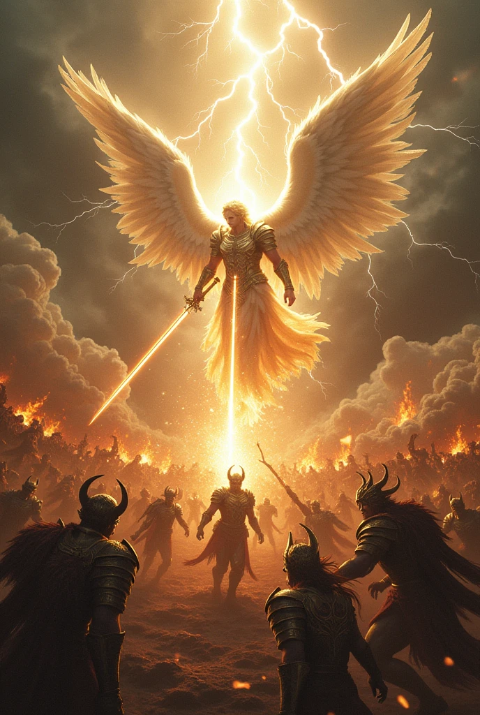 Battle of angels and demons