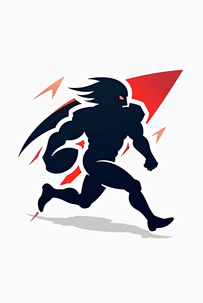 A logo of a football team 

