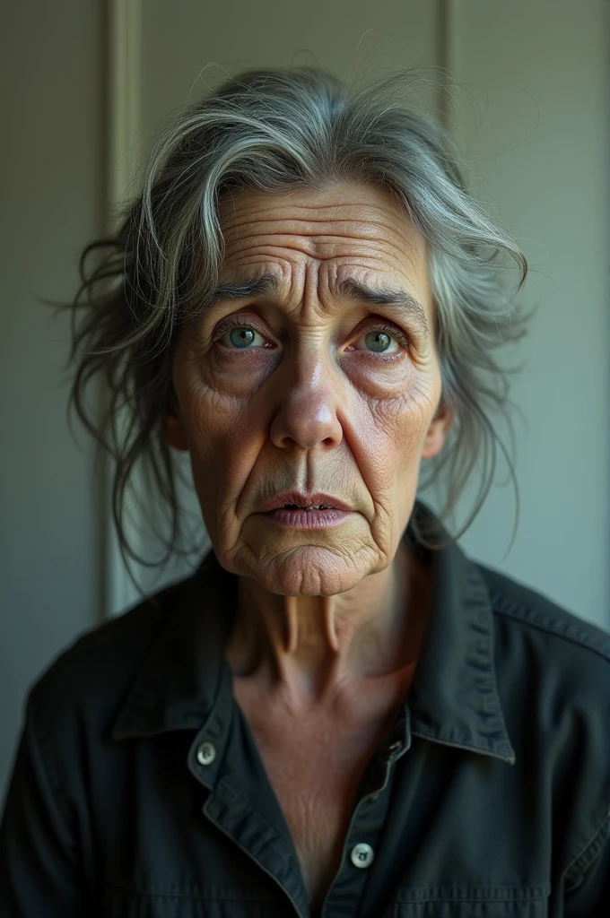 Unattractive woman