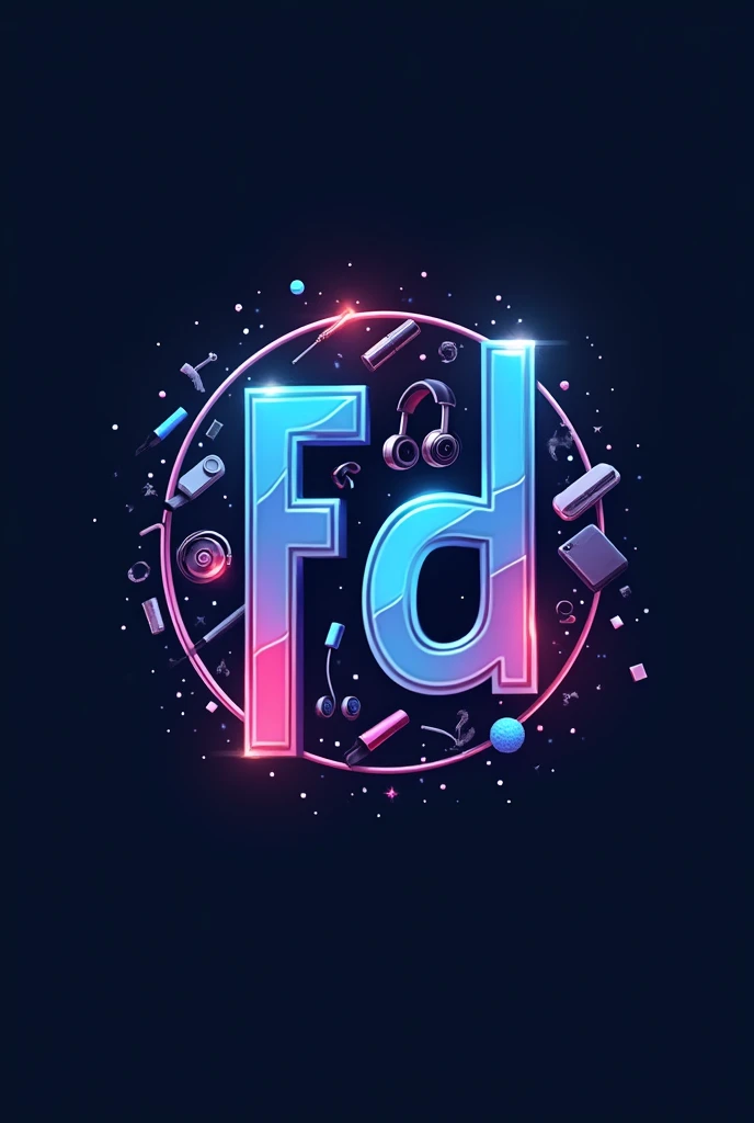I'm starting to sell and I need a logo , What I'm selling are headphones , phones , sports shirts and electronic products and I need a logo for my micro business .
You can create a logo for me with backgrounds of the products I sell and below with the small letters FD IN CAPITAL LETTERS