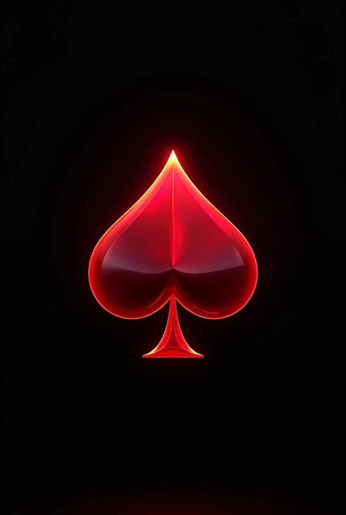 ACE OF DIAMOND symbol red color deck, black backdrop,