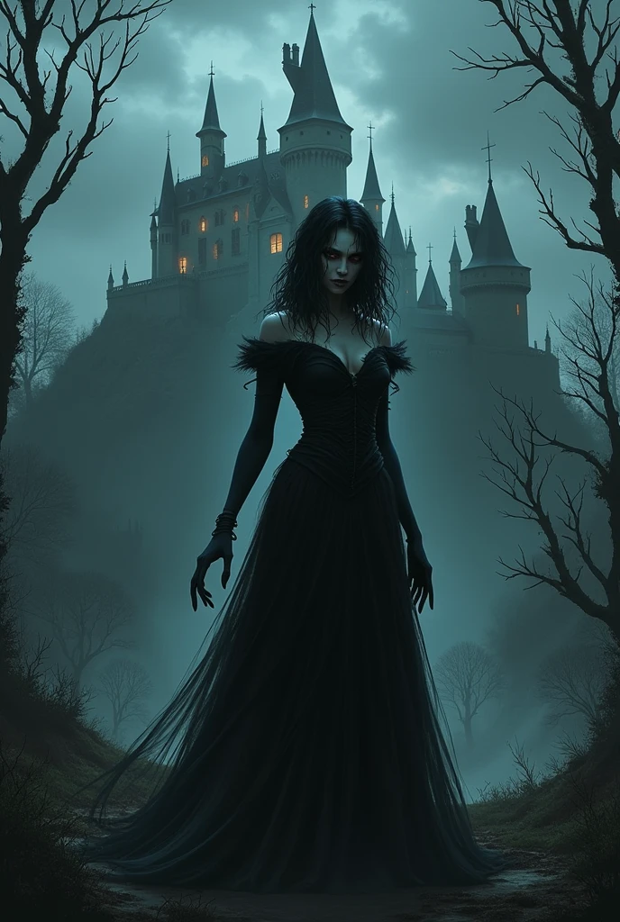 Make a bad Disney princess arriving at Beauty and the Beast&#39;s castle