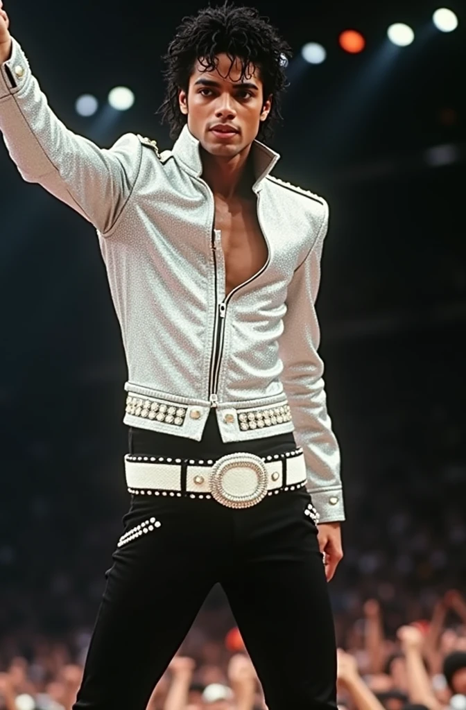michael jackson performing in brazil in 1984
