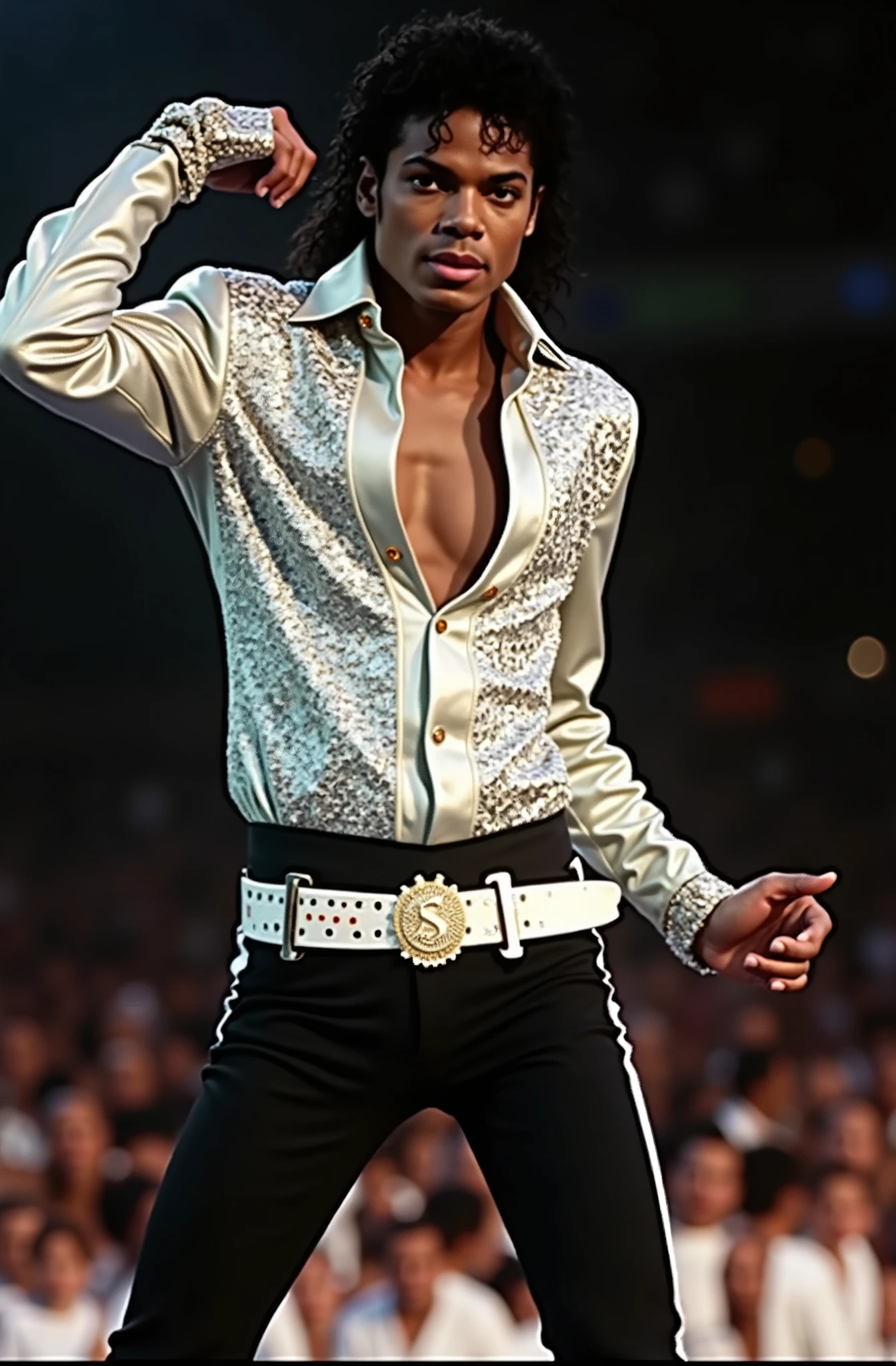 michael jackson performing in brazil in 1984