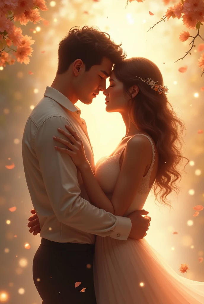 Couple loving each other forever