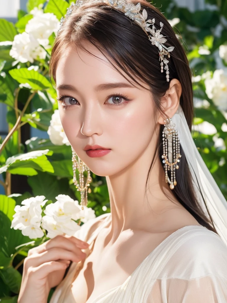 High-quality work,Realistic works,Super premium graphics,8K HD CG works,high quality graphics,High-definition and exquisite CG works,10x pixels,Ultra-fine details:1.1,Advanced technical details:1.1Realistic photo effects,Interior lighting effects:1.5,natural soft light:1.5. Light effect(Virtual light effects:1.8),Ultra-high resolution,shining dress,sliver long hair,silber hair,transparenthair,high detailed hair(Quality hair details:1.1)Clear eyes,Double eyelids look good,Sharp eye makeup, Create exquisite eyelash makeup, tthin eyebrows, Ultra-detailed eyes,a tall nose, lovely red lips, rosey cheeks, With delicate makeup on her face , pretty face, The face shape is perfectly proportioned,(Advanced facial details:1.1)Super detailed, Delicate face, Photorealistic style, Movie stock photography shadow , Colorful, Surreal, Realistic textures, Dramatic Lighting, Thin Film Distiller 800 (8k, original photo, better quality, masterpiece: 1.2), Super detailed, (Extremely delicate skin: 1.2), 8k ultra high definition, SLR camera, Soft Light, high quality, Frozen queen,ice castle,Blue pupils,Apply red lipstick,Tattoo,Tattoo Goddess,With Tattoo pattern,Ultra-clear portrait,Apply lipstick,Wearing necklace jewelry,apply lipstick,Wear heavy makeup,breasts symmetrical,Chinese princess wearing gorgeous silk Hanfu,Women's artwork,Dress full body video,Reality,Amazing Cleavage,My eyes are very bright today