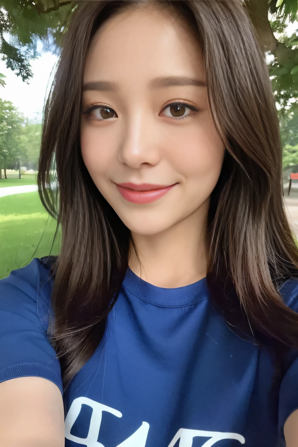 seed:1082546263.((close-up:1.1)).((close-up:1.2)).((Full body angle:)).((Highest quality, 8k, masterpiece:1.3)), ((from below:1.1)).concentrated:1.2, Perfect body beauty:1.4, Hips:1.2, ((Delicate Hair)), (Vibrant color block short sleeve crop top for women,Shorts :1.1) , ((Highest quality、8k、masterpiece:1.3))、1 A cute smile、Esbian all over body、Slim face、Big Boobs、Beautiful woman、(Dark Brown Hair)、Long Hair、1.1、Flickering Valley、Detailed eyes、double eyelid、Blurred Background、超Slim face、smiling face、Cross your arms、Looking down、Walking in the park、