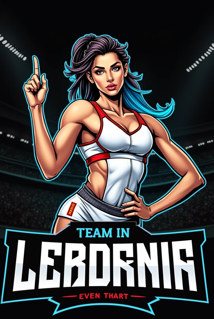 make a uniform for this athletic team

