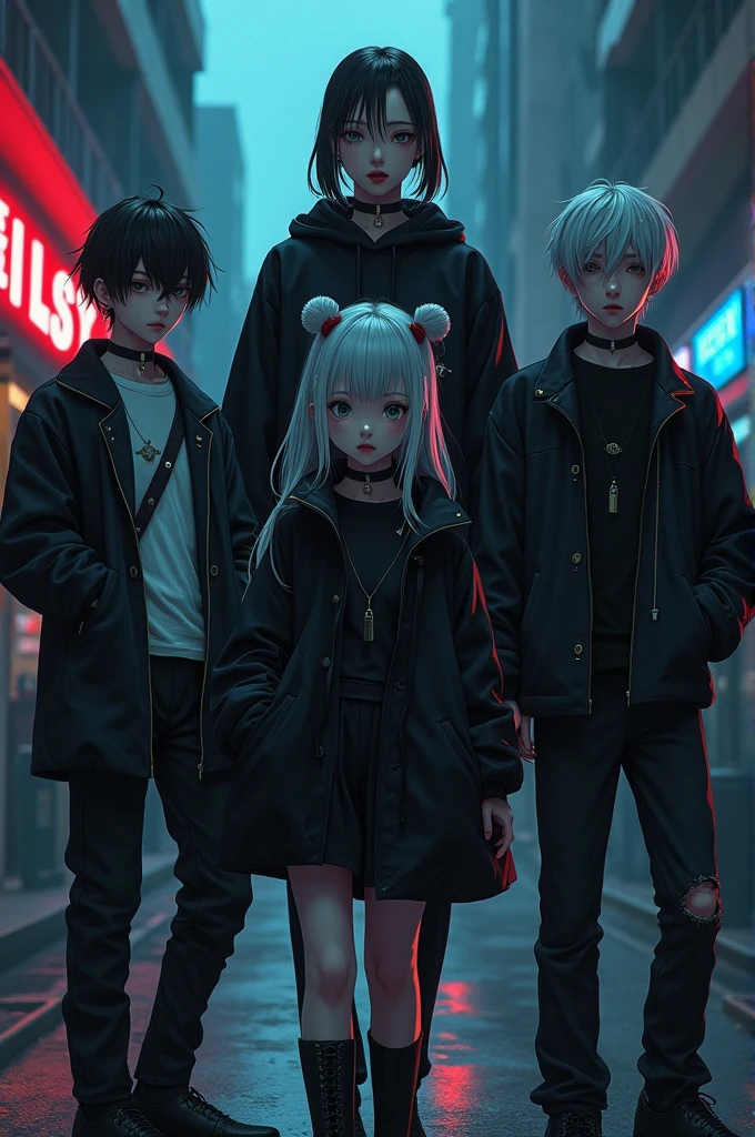 Make a Billie Elish version of Jujutsu Kaisen