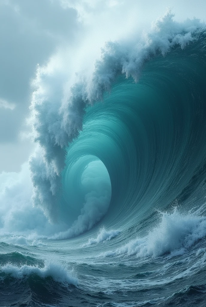 ((Disaster)), ((Massive Tsunamis)) (( Ocean))