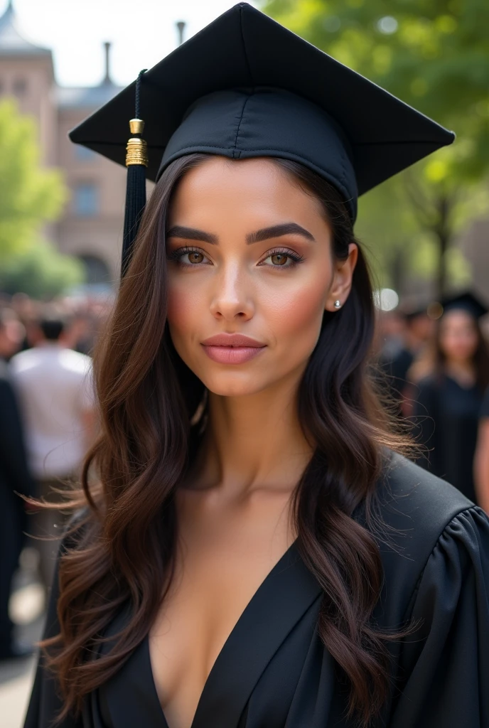Makeup for college graduations on the day