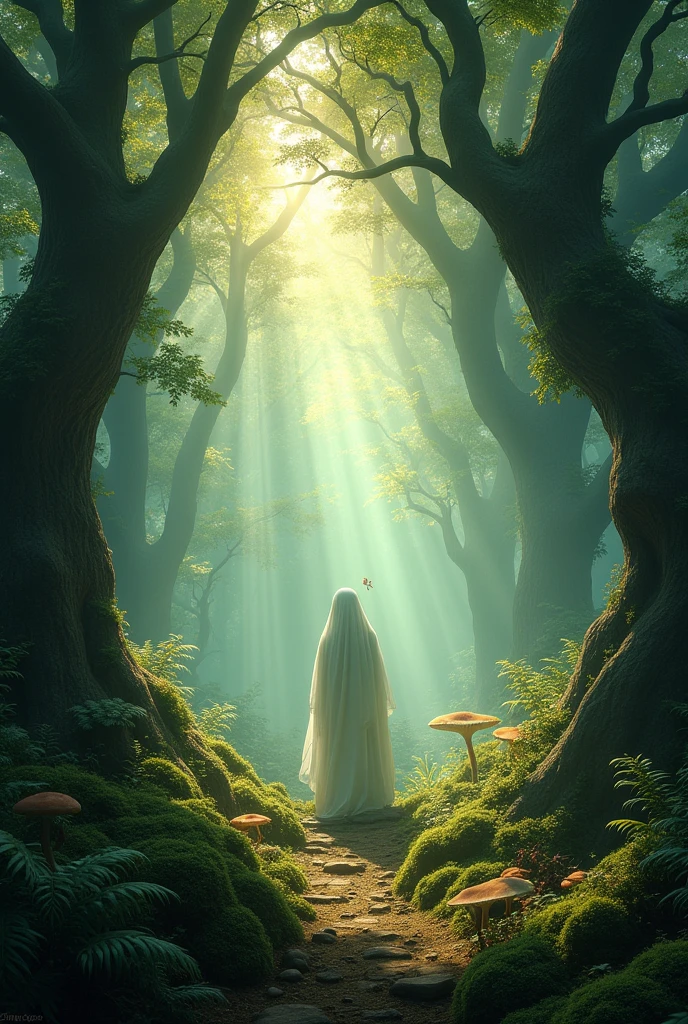 In the forest deep, where the shadows play