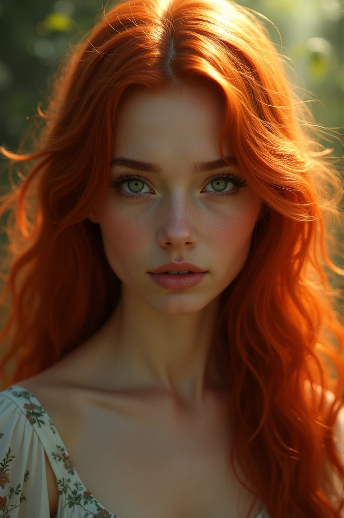 red hair girl