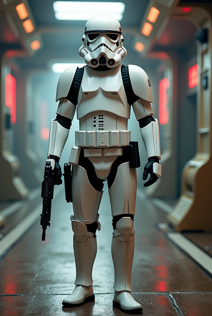 Imperial Stormtrooper 50s in action pose

