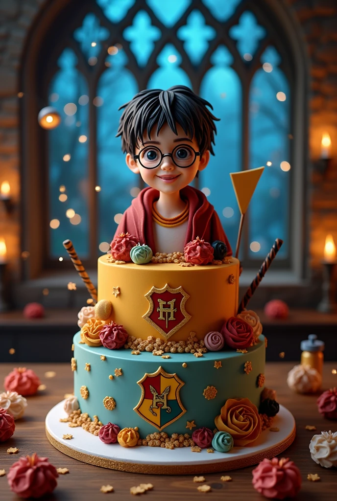 Harry Potter Birthday Cake 


