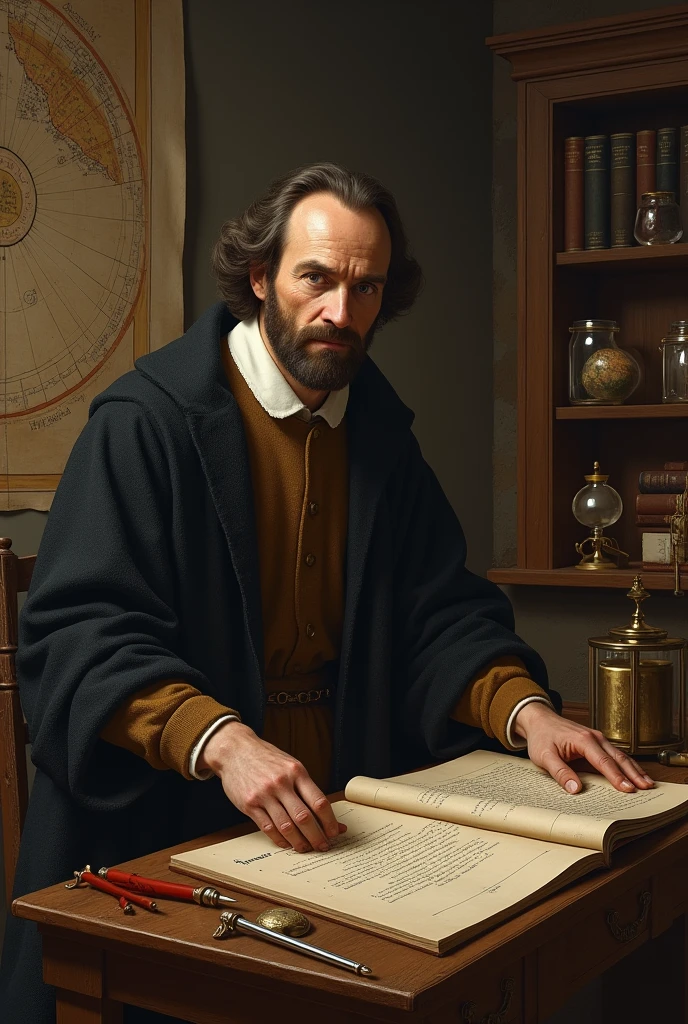 Galileo doing the scientific method