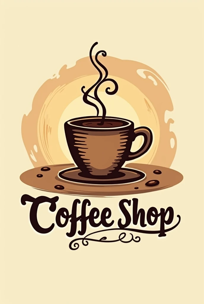 An image of a coffee shop logo