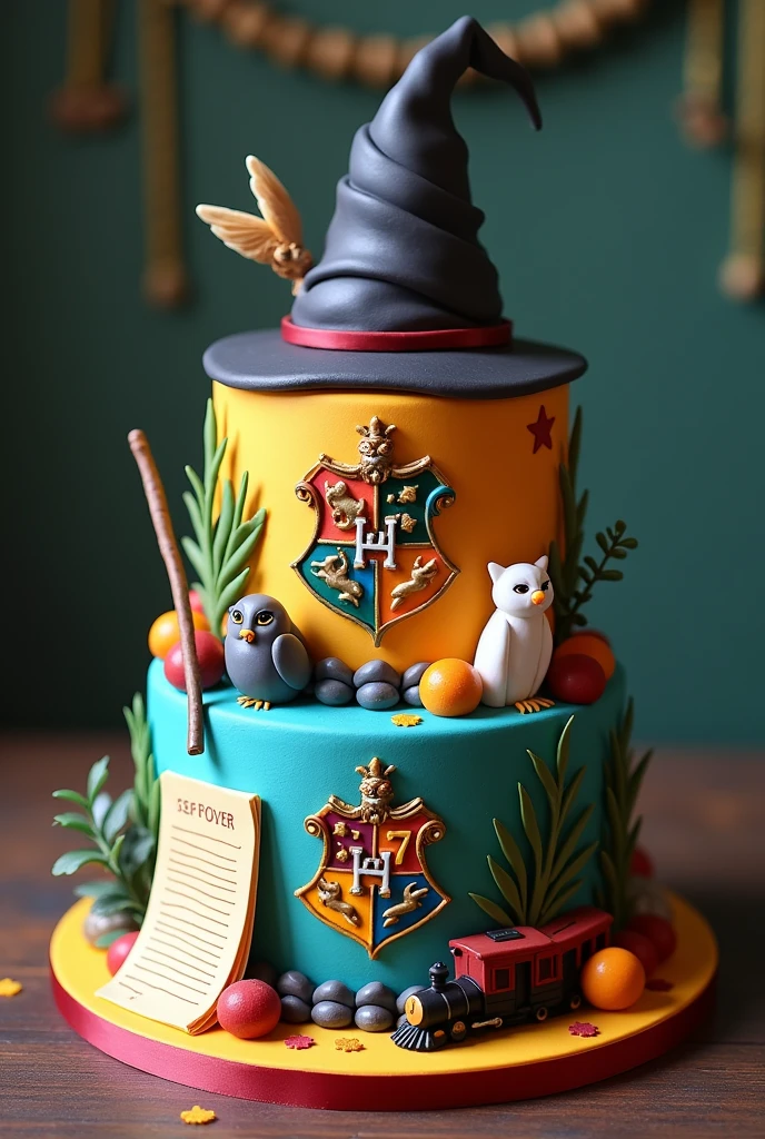 Simple Harry Potter Birthday Cake