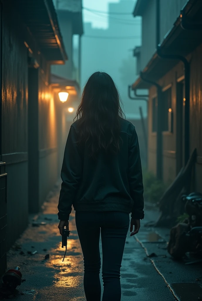 however, She was not fooled by the apparent calm..
She knew that, even on the quietest nights, danger could lurk around every corner, ready to attack the unsuspecting