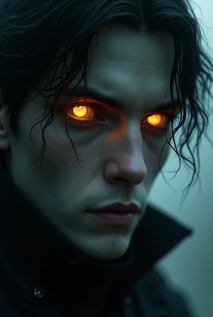 golden eyes of vampire Lucian, shining like the headlights of a ship lost at sea, seemed to read his soul, revealing secrets she didn't even know she had.