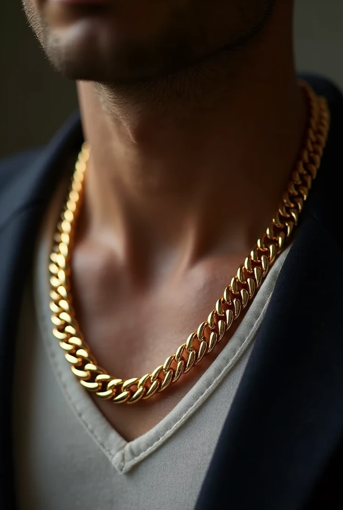 chain, 8mm gold men's necklace