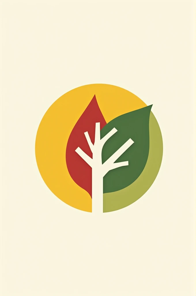 A red yellow green logo. 
The easygoing father.
Restauration et vin