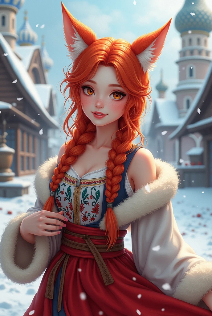 Kalinka fox cosplay