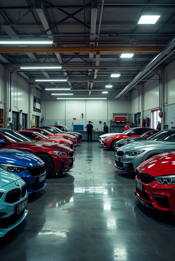 Mechanical workshop named IRON GARAGE , BMW cars, AUDI, Mercedes fixing