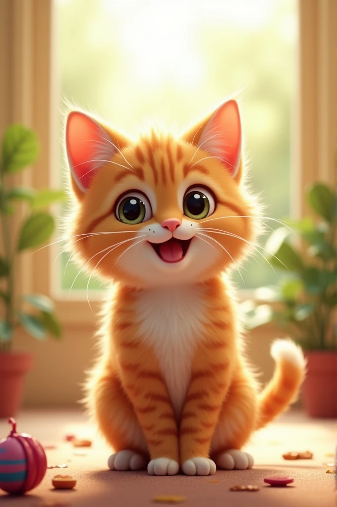 Happy kitty