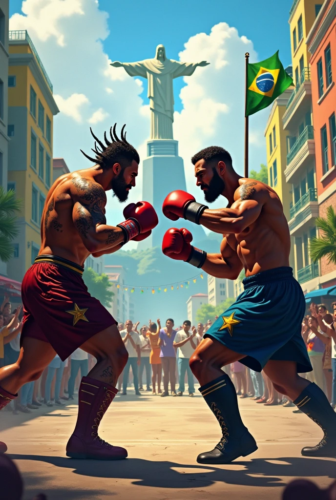Udyr boxer against Jax from Rio