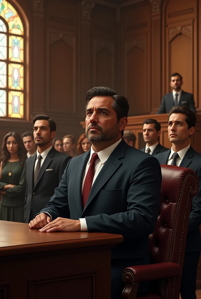 An image of a jury that says Diego Lopez