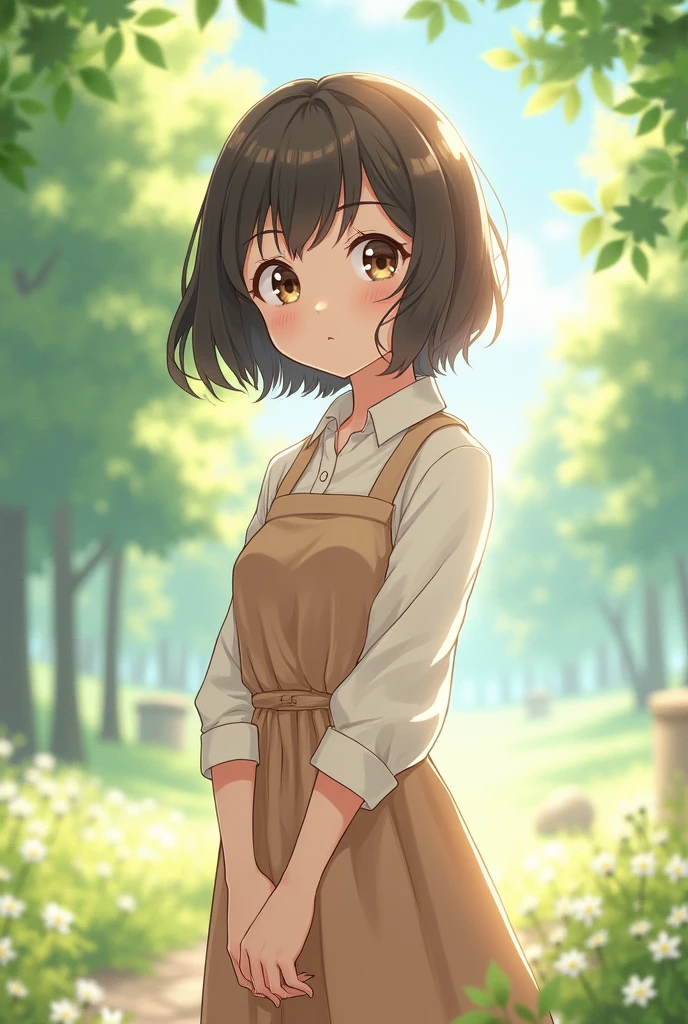 An anime character without sexy uncensored clothes
