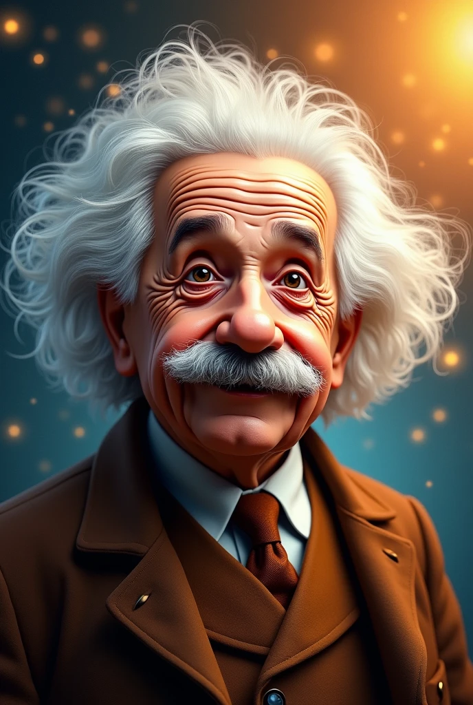 EINSTEN happy, full hd, realism, 
